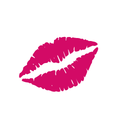 Pink Kiss Lips